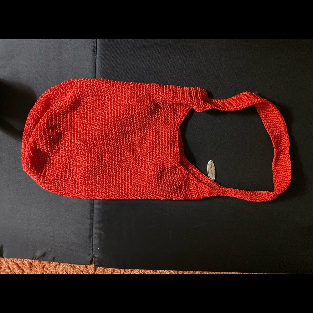 Red mesh bag Elizabeth Carole